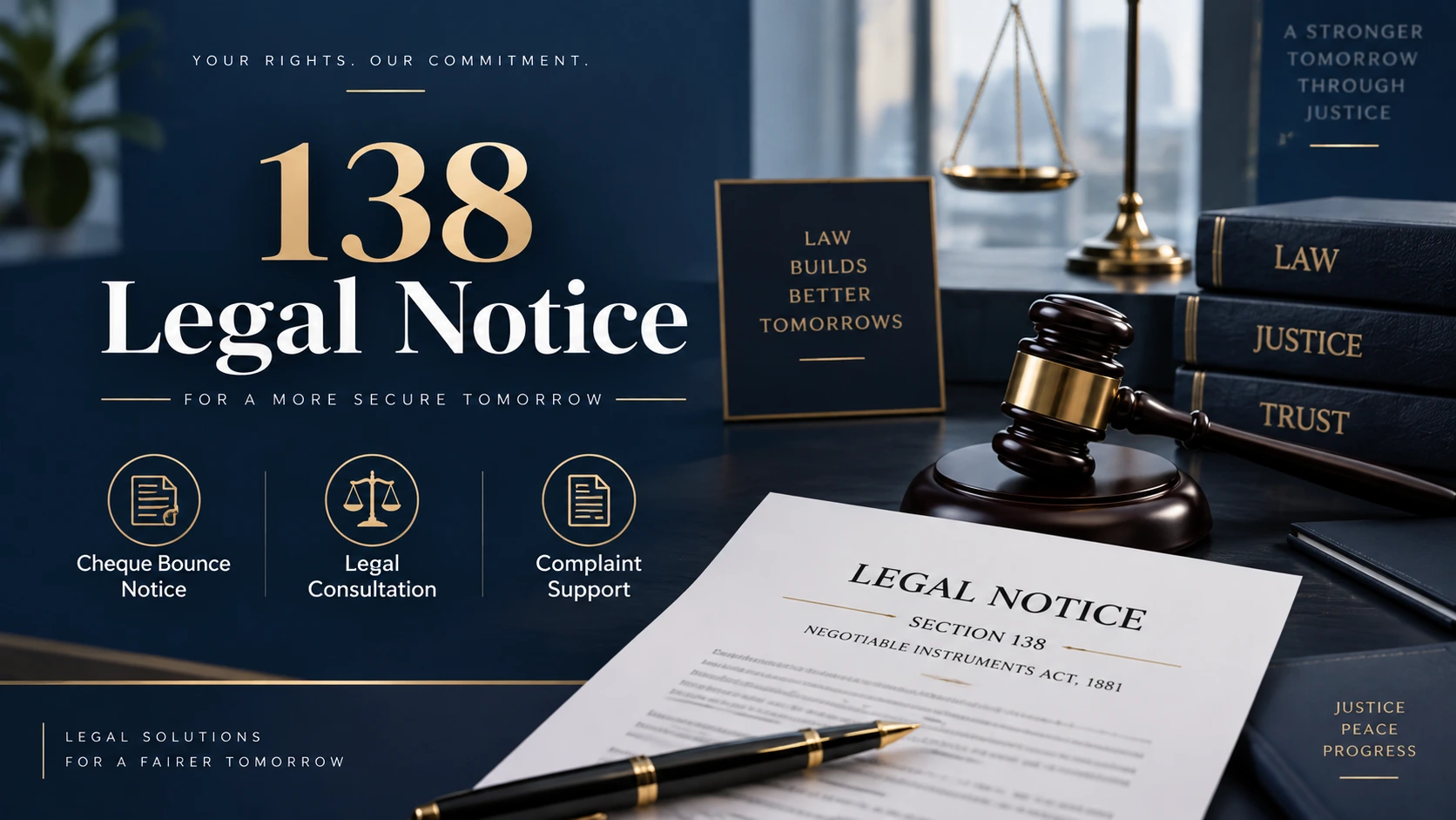 138 legal notice?