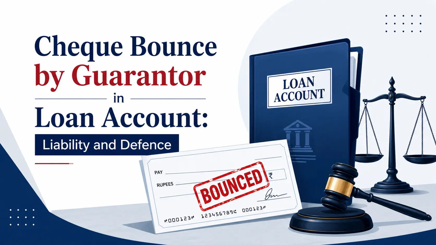 Cheque Bounce by Guarantor in Loan Account Liability and Defence