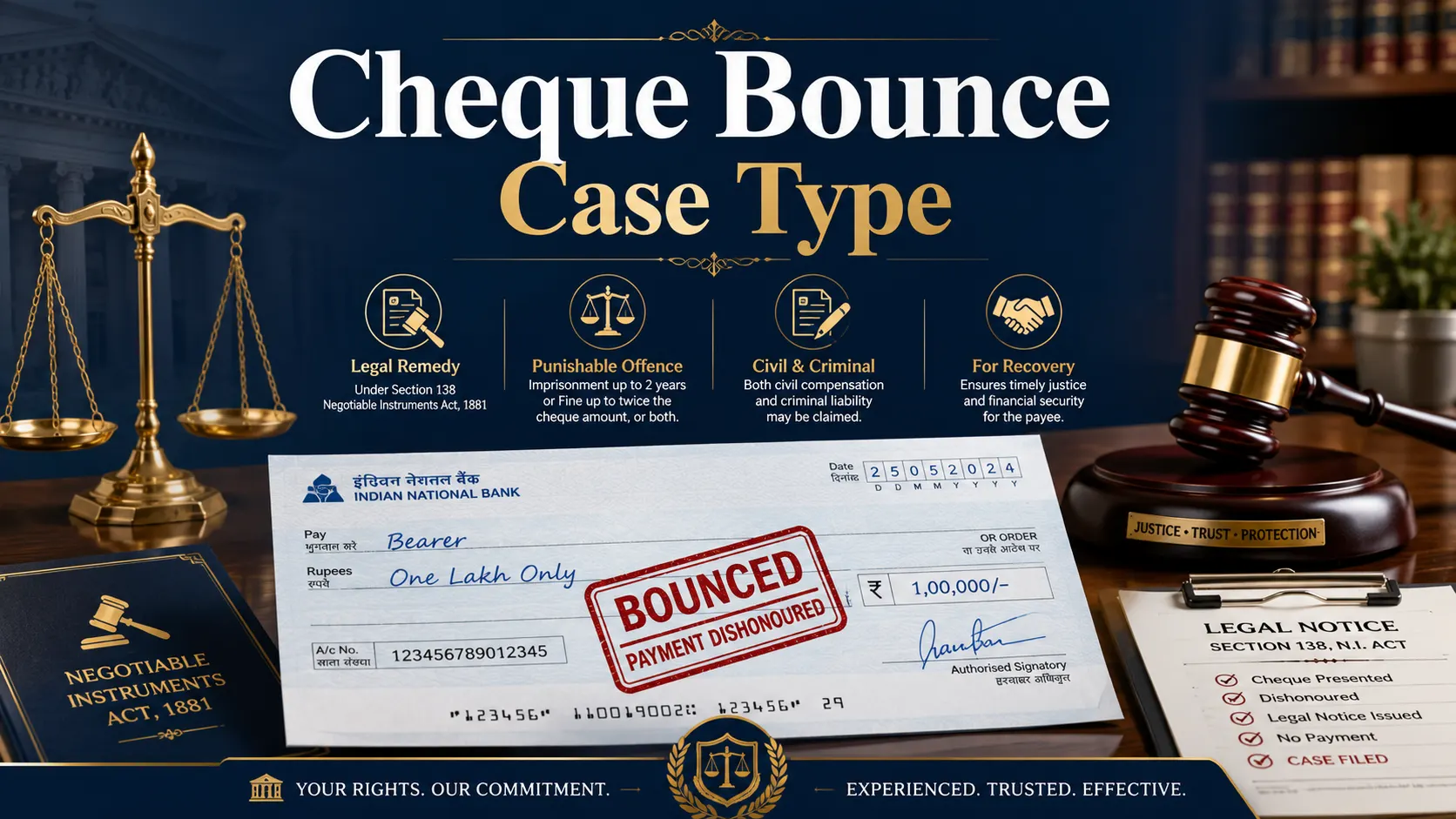 Cheque Bounce Case Type