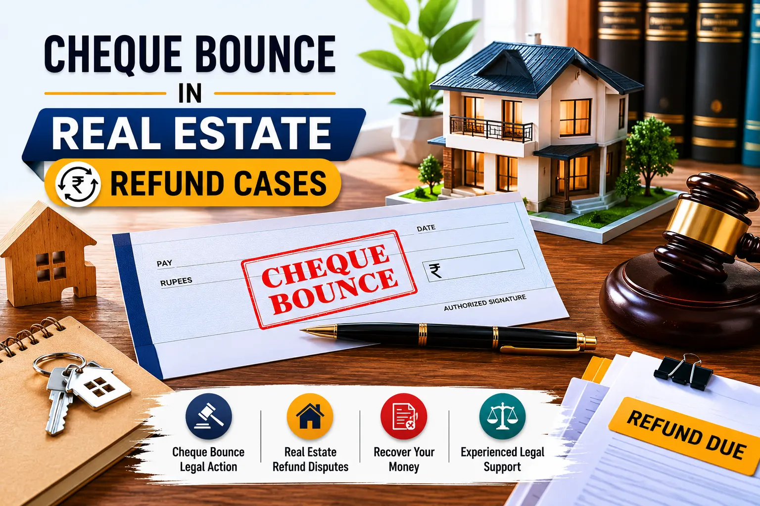 Cheque Bounce in Real Estate Refund Cases