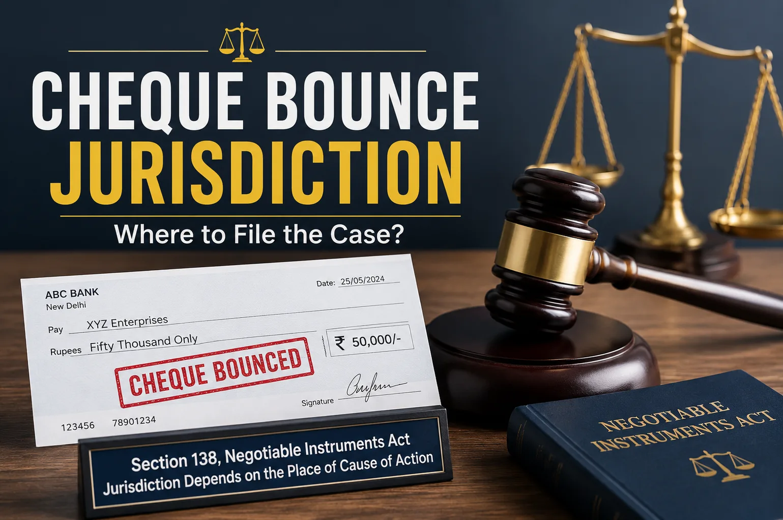 Cheque Bounce Jurisdiction
