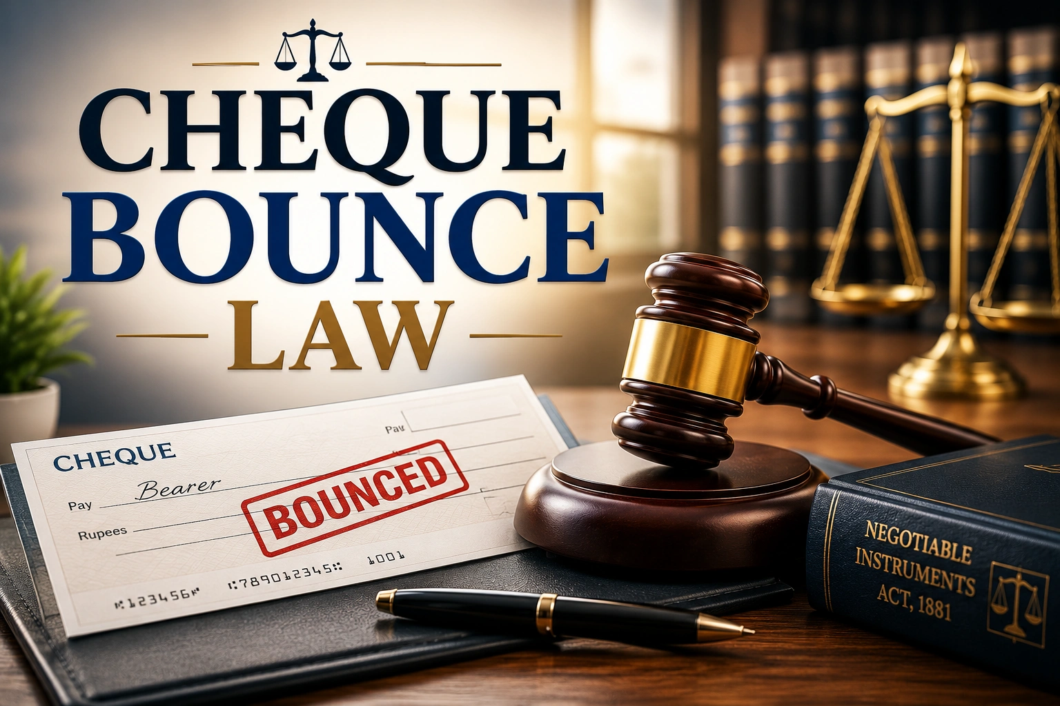 cheque bounce law