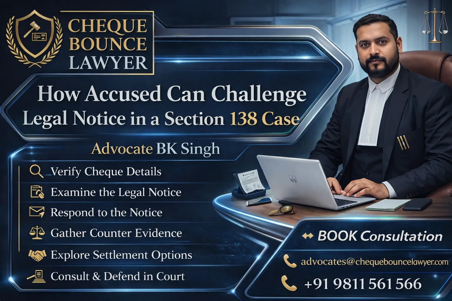 How Accused Can Challenge Legal Notice in a Section 138 Case