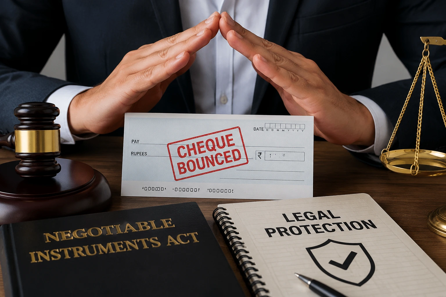 How Can an Accused Protect Himself in a False Cheque Bounce Case?