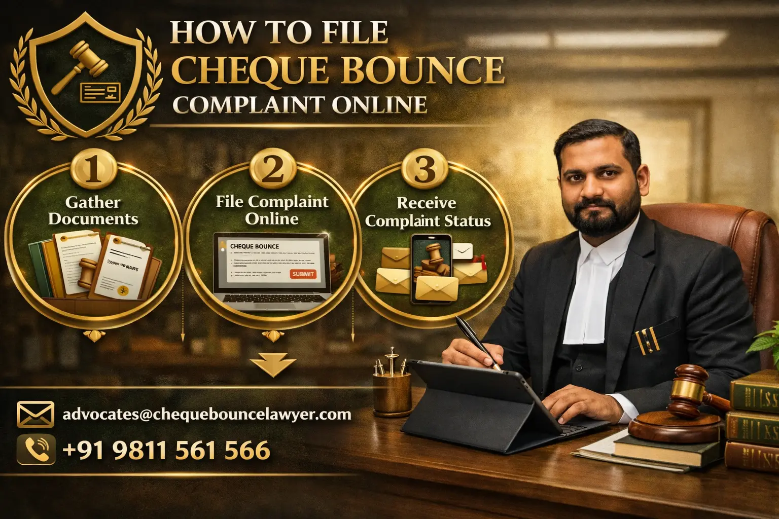 How to File Cheque Bounce Complaint Online in India