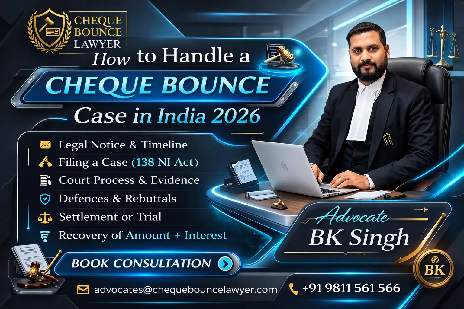 How to Handle a Cheque Bounce Case in India 2026