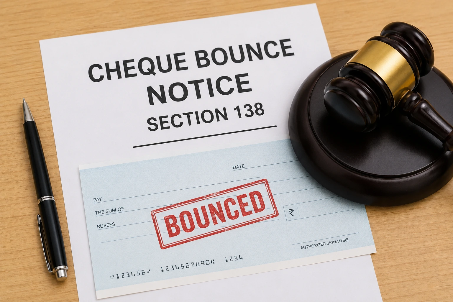 Reply to Section 138 Cheque Bounce Notice for Loan