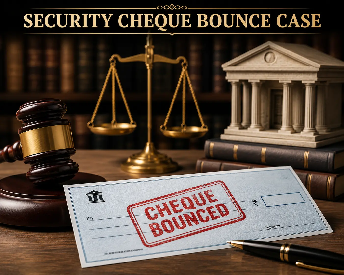 Security Cheque Bounce Case Defence Under NI Act