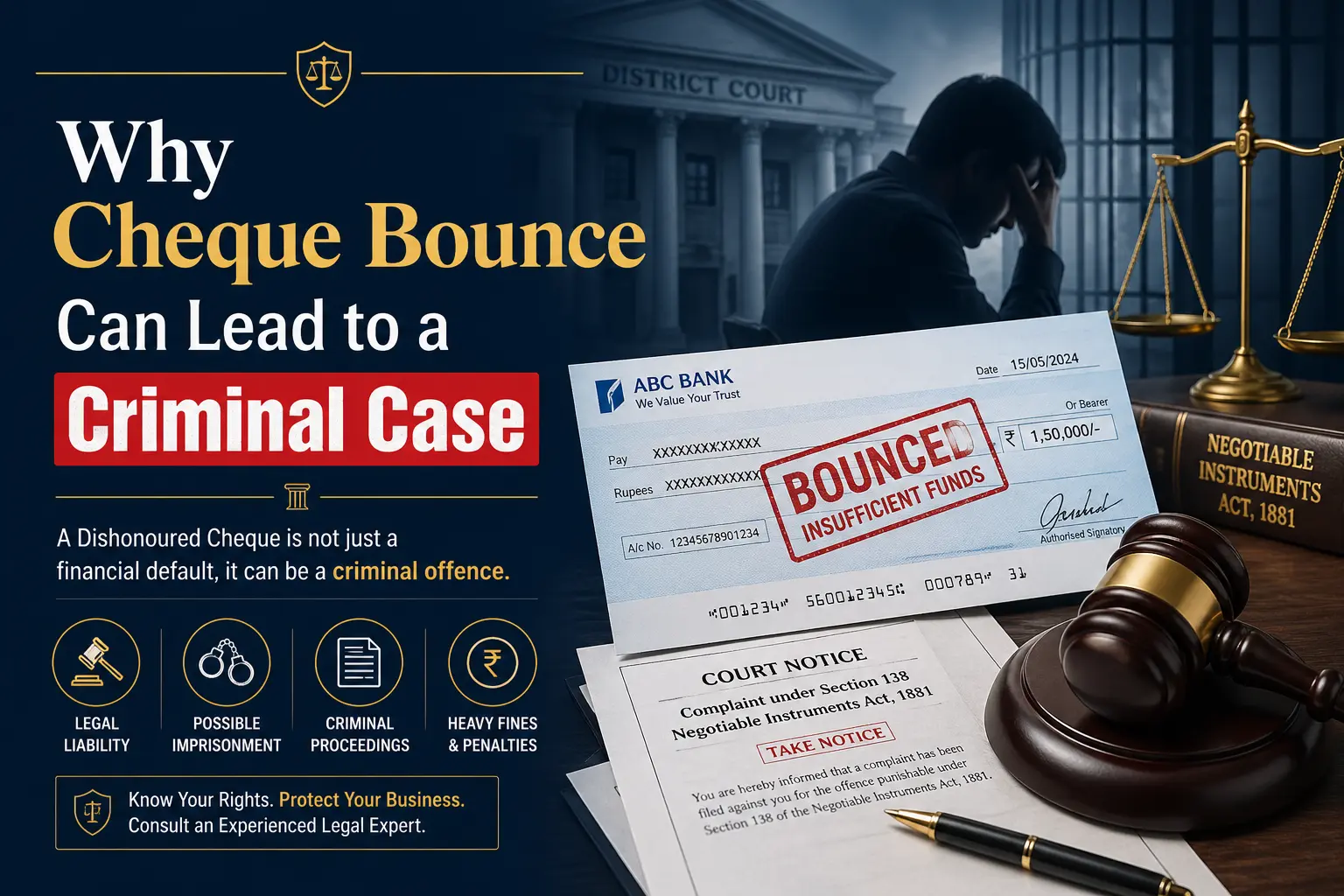 Why Cheque Bounce Can Lead to Criminal Case in India