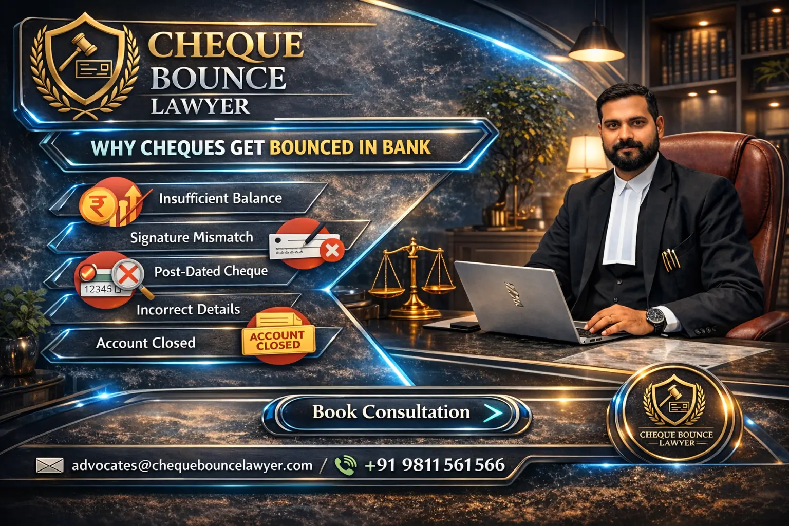 Why Cheque Gets Bounced in Bank